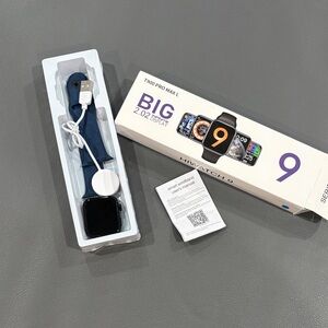 T900 Pro Max L Smart Watch - Black